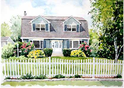 Long Island cottage